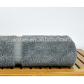 China al por mayor de 600 gramos 100% algodón 4 piezas de toalla de baño, gris